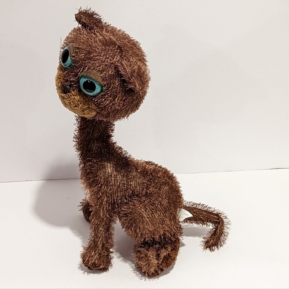 CARLTON Cards twisted whiskers brown cat plush 13” - Picture 4 of 11